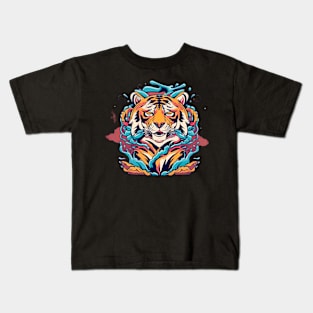 Tora Sakura Kids T-Shirt